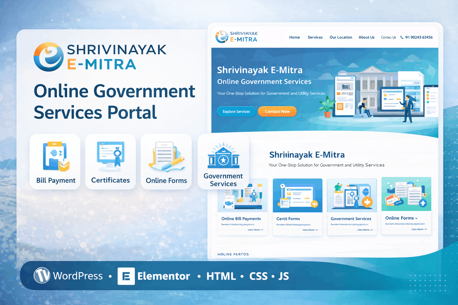 Shrivinayak E-Mitra – Online Government Services Portal